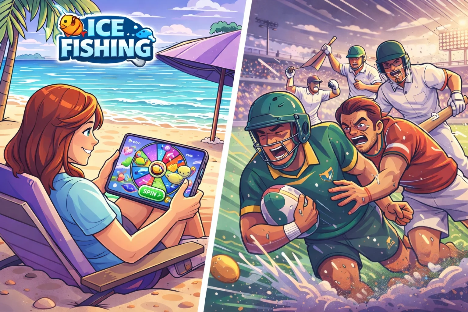 🏉🎣 Ice Fishing vs SA Sports: A (Playful) Comparison