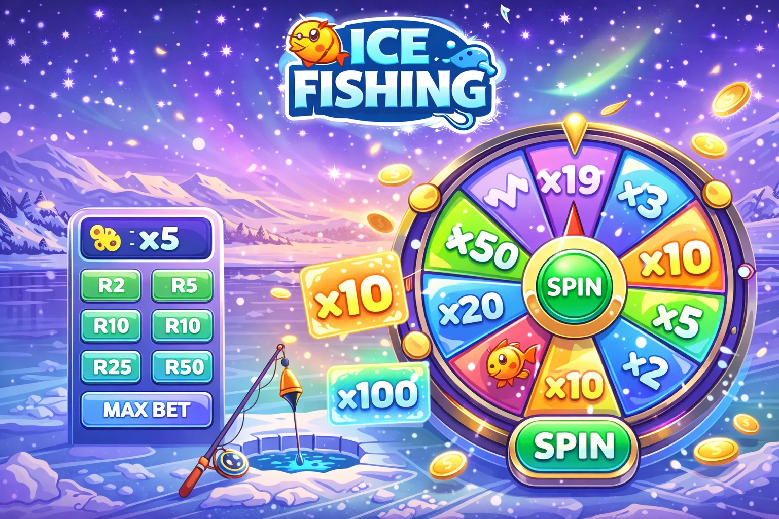 Game Mechanics: How Ice Fishing Slots Work 🎰